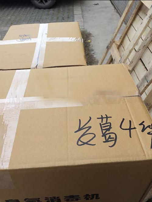11月4日給河南長葛客戶的臭氧機(jī)發(fā)貨！